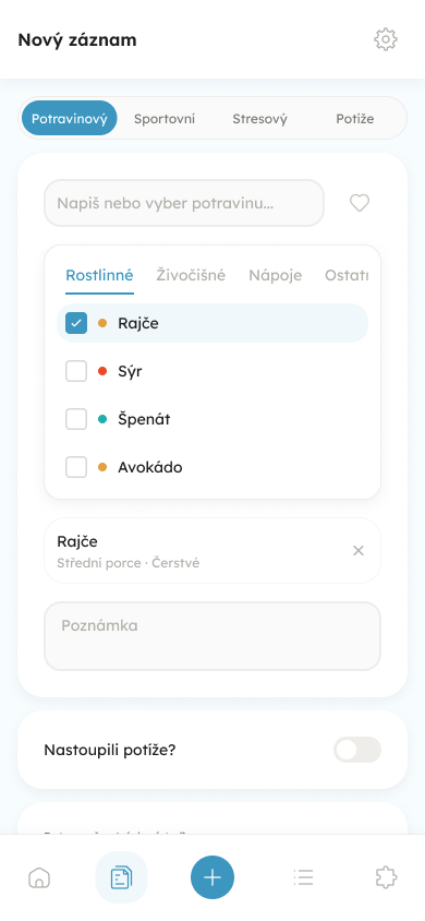 Nový záznam